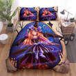 Halloween, Witch, Oval Window Bed Sheets Spread Duvet Cover Bedding Sets
