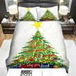 The Paint Of Green Christmas Tree Bed Sheets Spread Duvet Cover Bedding Sets