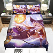 Halloween, Witch, The Curve Of Her Broom Bed Sheets Spread Duvet Cover Bedding Sets