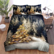 Only One Sparkle Christmas Tree In The Forest Bed Sheets Spread Duvet Cover Bedding Sets