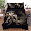 Halloween Beautiful Werewolf Illustration Bed Sheets Spread Duvet Cover Bedding Sets