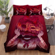 Halloween School Girl With Jack-O-Lantern Mask Bed Sheets Spread Duvet Cover Bedding Sets