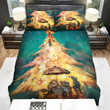 Buying Ice Cream Under The Christmas Tree Decorations Bed Sheets Spread Duvet Cover Bedding Sets