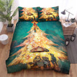 Buying Ice Cream Under The Christmas Tree Decorations Bed Sheets Spread Duvet Cover Bedding Sets