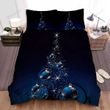 Big Balls Hang On Christmas Tree Bed Sheets Spread Duvet Cover Bedding Sets