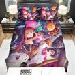 Halloween, Witch, Halloween Witch Hat Witch Cleavage Dress Thigh  Bed Sheets Spread Duvet Cover Bedding Sets