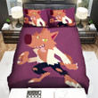 Halloween Cartoon Werewolf In White Shirt Bed Sheets Spread Duvet Cover Bedding Sets