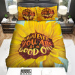 Sunflower Whatever You Are Bed Sheets Spread  Duvet Cover Bedding Sets