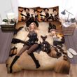 Halloween, Witch, Witches Family Bed Sheets Spread Duvet Cover Bedding Sets