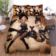 Halloween, Witch, Witches Family Bed Sheets Spread Duvet Cover Bedding Sets