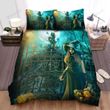 Halloween, Witch, After Harvesting Bed Sheets Spread Duvet Cover Bedding Sets