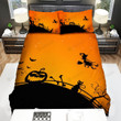Halloween, Witch, The Orange Sky Art Bed Sheets Spread Duvet Cover Bedding Sets
