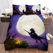 Halloween, Witch, Come Back The Castle Art Bed Sheets Spread Duvet Cover Bedding Sets