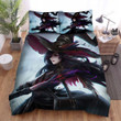 Halloween, Witch, In Her Battle Bed Sheets Spread Duvet Cover Bedding Sets