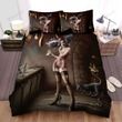 Halloween, Witch, Chained Witch With Tea Bed Sheets Spread Duvet Cover Bedding Sets