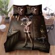 Halloween, Witch, Chained Witch With Tea Bed Sheets Spread Duvet Cover Bedding Sets