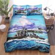 Frigate, Moving On The Ocean Bed Sheets Spread Duvet Cover Bedding Sets