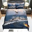 Frigate, Knock Down Air Force Bed Sheets Spread Duvet Cover Bedding Sets