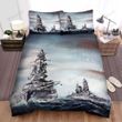 Frigate, Digital Artwork Of The Ships Bed Sheets Spread Duvet Cover Bedding Sets