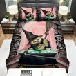 Halloween Owl The Witch Cooking His Formula Bed Sheets Spread Duvet Cover Bedding Sets
