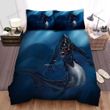 Sea Monster, Black Mermaid Bed Sheets Spread Duvet Cover Bedding Sets