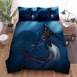 Sea Monster, Black Mermaid Bed Sheets Spread Duvet Cover Bedding Sets