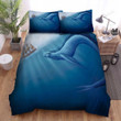 Sea Monster, Following The Sail Boat Bed Sheets Spread Duvet Cover Bedding Sets