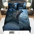 Sea Monster, Swimming Away Bed Sheets Spread Duvet Cover Bedding Sets