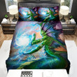 Sea Monster, Sea God Casting Spell Bed Sheets Spread Duvet Cover Bedding Sets