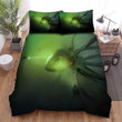 Sea Monster, Looking At Giant Octopus Bed Sheets Spread Duvet Cover Bedding Sets