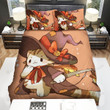 Halloween Small Cat Is The Witch Bed Sheets Spread Duvet Cover Bedding Sets