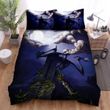 Halloween Giant Skeleton With His Sword Bed Sheets Spread Duvet Cover Bedding Sets