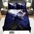 Halloween Giant Skeleton With His Sword Bed Sheets Spread Duvet Cover Bedding Sets