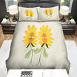 Sunflower Twins Art Bed Sheets Spread  Duvet Cover Bedding Sets