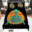 Halloween Night Skeleton Bed Sheets Spread Duvet Cover Bedding Sets