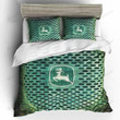 John Deere Tractor Bed Sheets Bedspread Duvet Cover Bedding Set