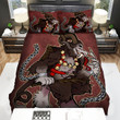 The Christmas Art, Krampus Has Long Nails Bed Sheets Spread Duvet Cover Bedding Sets