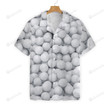 Render Golf Balls Hawaiian Shirt