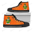 Boers Dutch Family Crest Nederland High Top Shoes