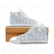 Christmas Tree Winter Forest High Top Shoes