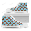 Lovely Poop Pattern Print White High Top Shoes For Men And Women