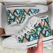 Peacock High Top Shoes