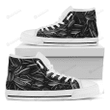 Sunflower Seeds Print White High Top Shoes For Men And Women