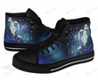 Leo Zodiac Star Sign High Top Shoes