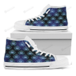 Lotus Eye of Providence Pattern Print White High Top Shoes For Men And Women