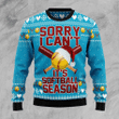 Soft Ball Season For Unisex Ugly Christmas Sweater, All Over Print Sweatshirt