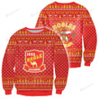 3D All Over Shriners Ugly Sweater