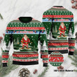 Merry Christmas Santa Up To Snow Good Ugly Christmas Sweater, All Over Print Sweatshirt