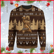 Hunting Christmas Go Outside Worst Case Scenario A Deer Kills You Ugly Christmas Sweater 3D