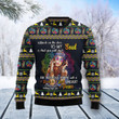 Hippie Girl Ugly Christmas Sweater, All Over Print Sweatshirt
